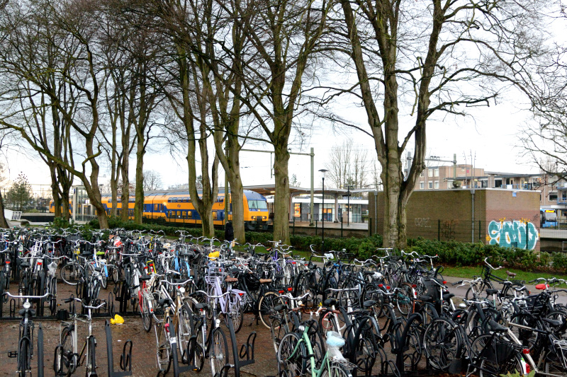 fietsenstalling  harderwijk Station  NS Oranjepark