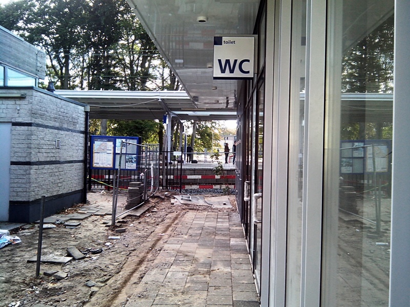 WC station harderwijk toilet nieuw